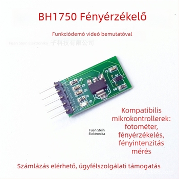 Sight BH1750 fényintenzitás szenzor GY-30 modul, Sensor sorozat, Mikrokontroller-kompatibilis, DC tápegység