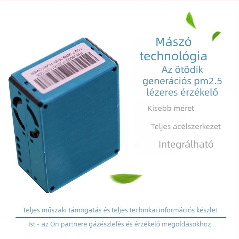 PM2.5 lézeres szenzor PMS5003 ködészlelés és digitális kimenet