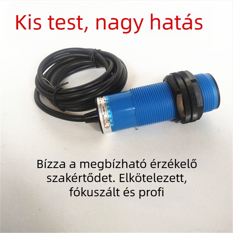 Kapacitív kapcsoló CJM30-10A2-S, anyagszint-szonda, kétvezetékes AC, normálisan zárt, 220V
