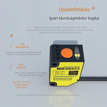 Kajit KJT-HWCJ távoli infravörös fotóelektronikus kapcsoló TOF érzékelővel, nem befolyásolja a mért objektum