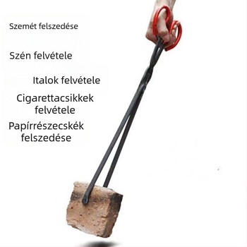 Hosszú nyelű széncsipesz, konyhai eszköz, modern minimalist stílus, kategória: Konyha, Márka: Egyéb, Import: Nem