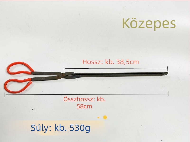 Hosszú nyelű széncsipesz, konyhai eszköz, modern minimalist stílus, kategória: Konyha, Márka: Egyéb, Import: Nem