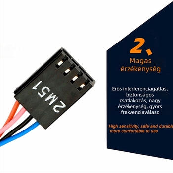 Fotoelektrikus kapcsolóhoz csatlakozó kábel EE-SX670-674 (EE-1006)