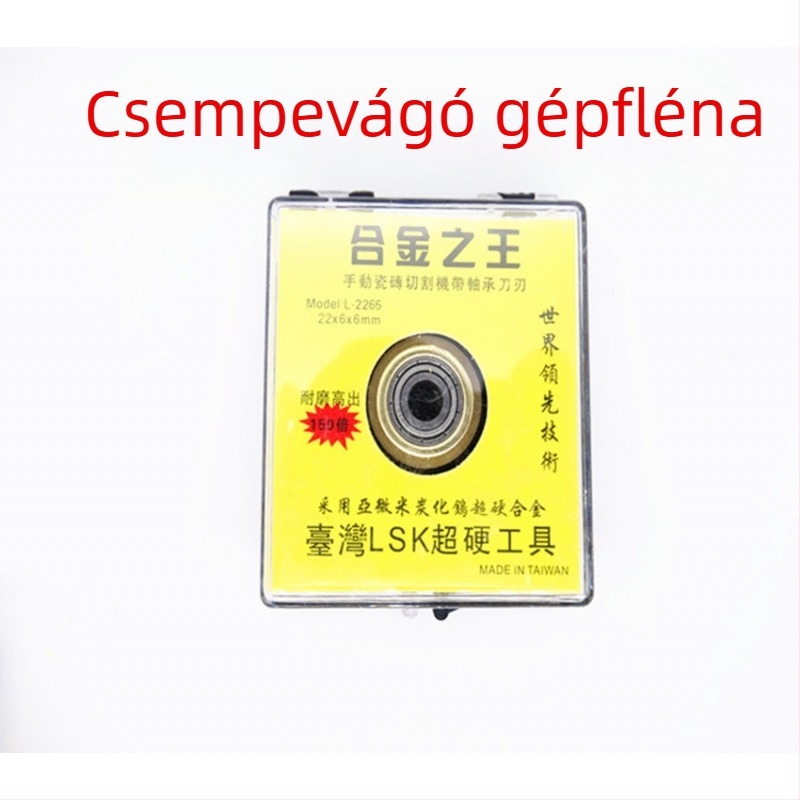 Kézi csempevágó kerék csapággyal – alkalmas csempe és üveg feldolgozására