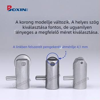 Bohle üvegvágó gép késhengerrel – szög 130–165°, márka Bohle, származás Németország, kompatibilis Jingling, Pulijin, Intemark, Bavaroni, Procter, Baichao