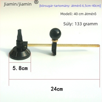 Hatkerekű üveglyukasztó és köríró eszköz, hatkerekű rollerrel | Márka: 0001; Iparág: Kő; Gyártási folyamat: Electroplating; Engedélyezett magánmárka: Igen