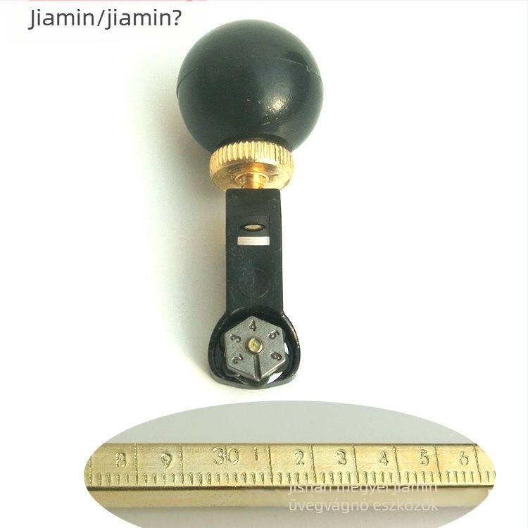 Hatkerekű üveglyukasztó és köríró eszköz, hatkerekű rollerrel | Márka: 0001; Iparág: Kő; Gyártási folyamat: Electroplating; Engedélyezett magánmárka: Igen