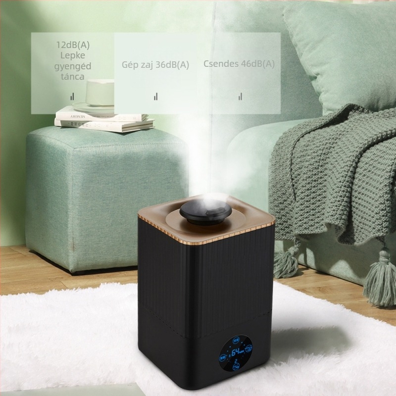 Családi fertőtlenítő párásító hipoklórossavval, 4,1–6,0 L tartály, 10–20 m², zaj 36–45 dB