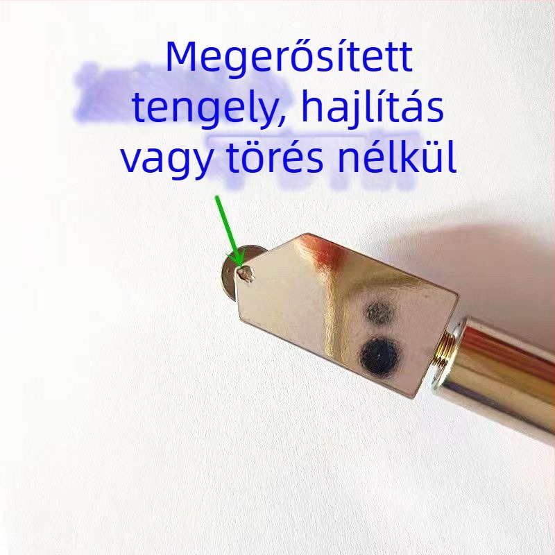 Gördülő típusú univerzális kézi pengefej üveg, csempe, tükör és kőlemezek vágásához (JP008)