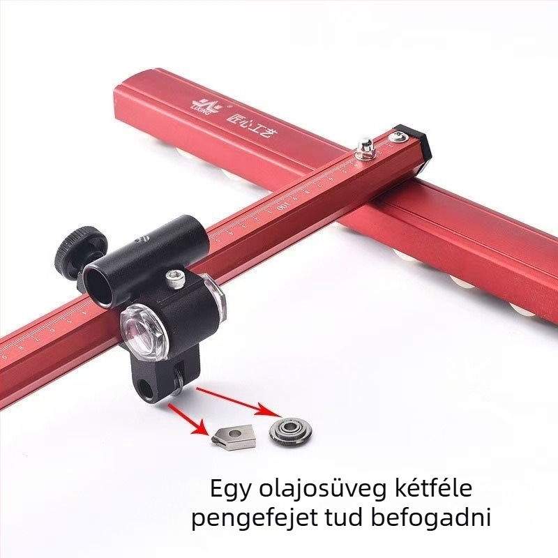 T-típusú csempe vágó fej 6 mm-es ötvözet kerékkel üveghez és padlólapokhoz