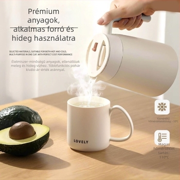 Otthoni használatra szánt szájöblítő pohár és fogkefe pohár, antibakteriális, penészálló, vastag falú kialakítás, ellenáll a magas hőmérsékletnek, PP anyag