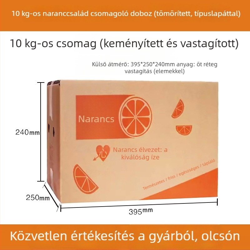 Hulládkarton csomagoló karton, 10 vastagság, megerősített és merev, szabványos sík karton, síkkonstrukció