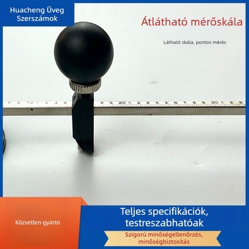 Kézi hatkerekes gyémánt üvegvágó lyukak készítésére, száraz vágás, modell GLY2-6