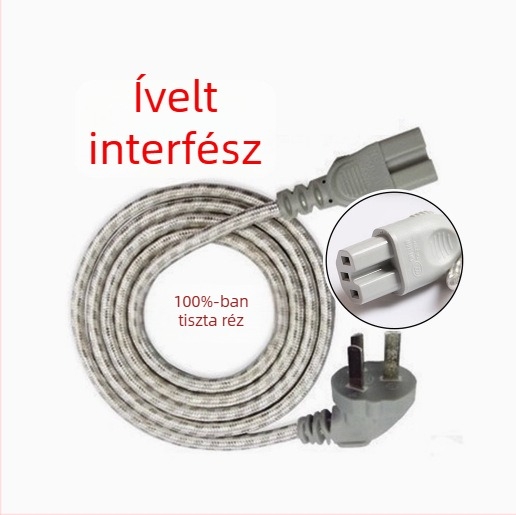 Háromtűs tápkábel rizsfőzőhöz és elektromos vízforralóhoz – BULL, Új Nemzeti Szabvány, tápcsatlakozó