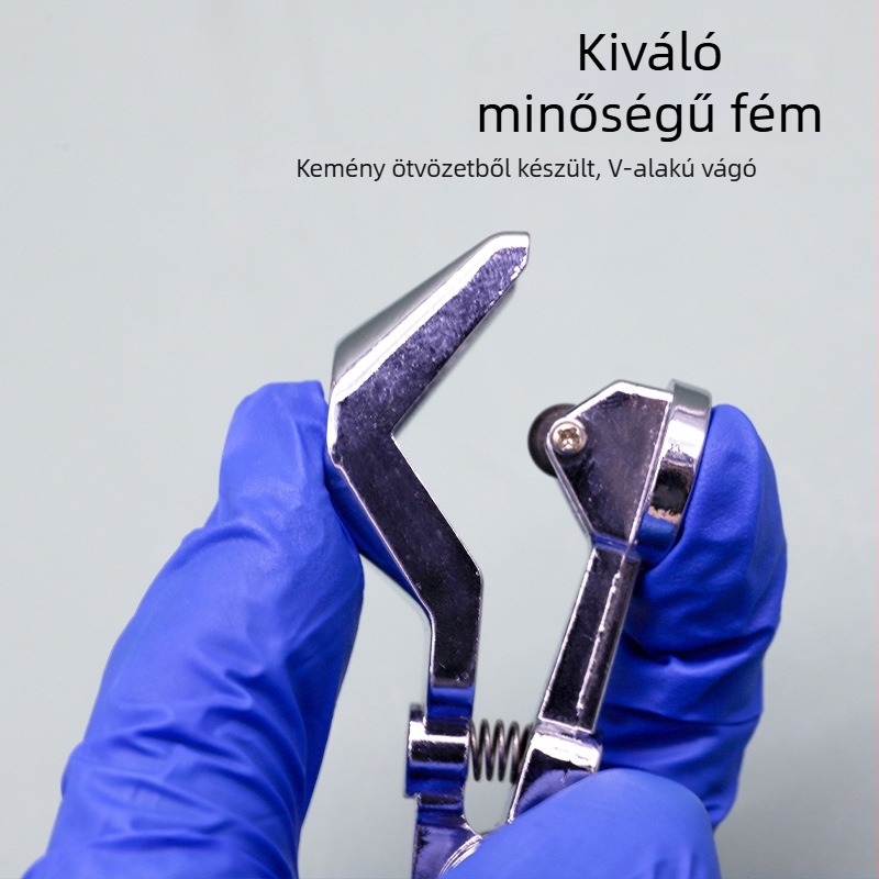 Üvegcsővágó görgős pengével — kézi vágóeszköz iskolai laboratóriumi használatra — Huida