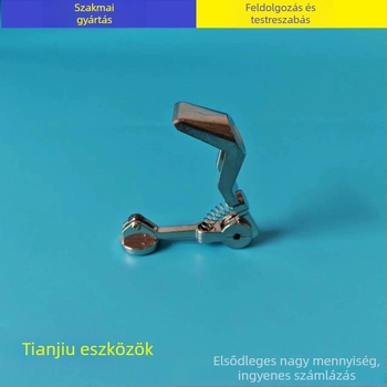 Laboratóriumi üvegcső-vágó krómozott testtel, cinkötvözetből (Modell TJ-2-2; vágási kapacitás 0–45 mm; tömeg 0,052)