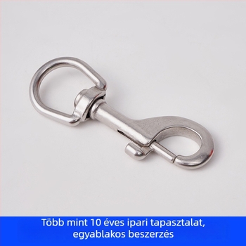 Rozsdamentes acél egyfejű horog – tengeri univerzális horog merüléshez, háziállatoknak és kültéri hegymászáshoz; Anyag: SS304/SS316; Márka: Huahai