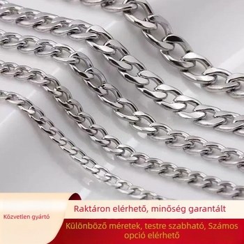 DIY ékszer kiegészítők — rozsdamentes acél, elektroplakálás, Create Glory, Kód 461