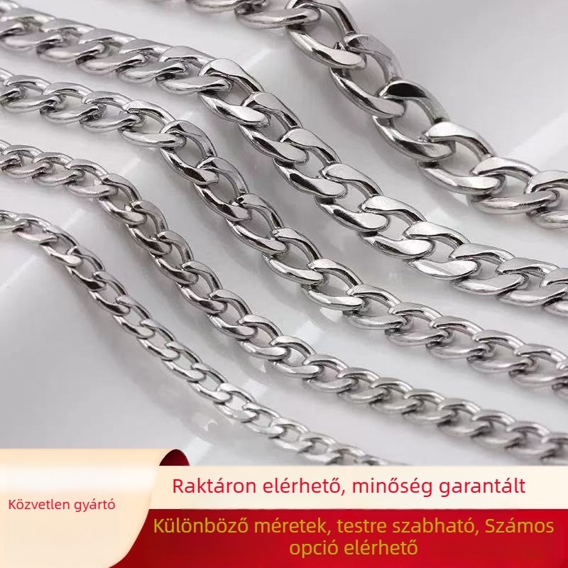 DIY ékszer kiegészítők — rozsdamentes acél, elektroplakálás, Create Glory, Kód 461