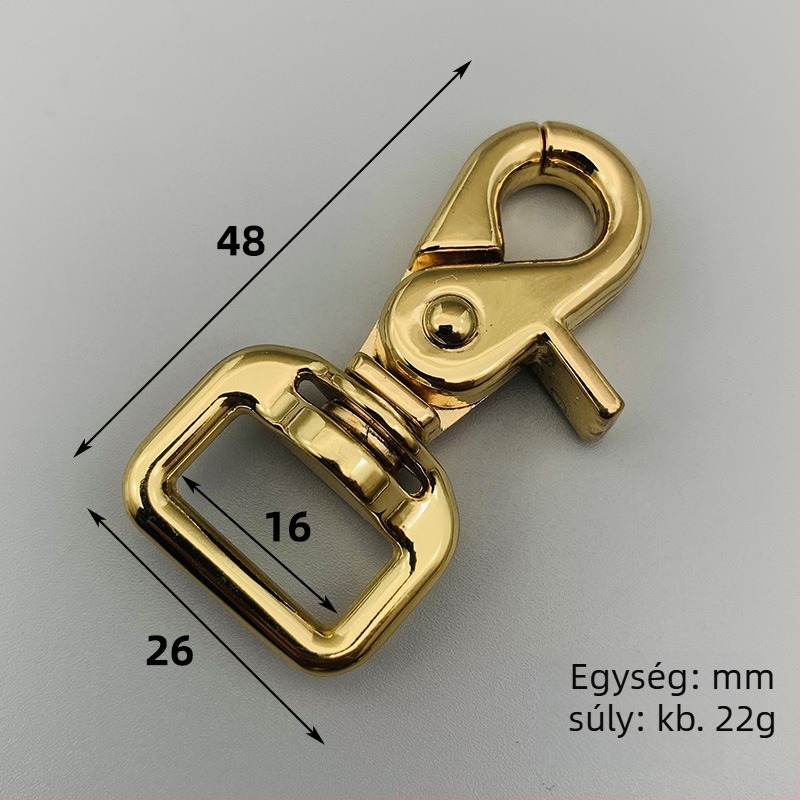 Táska hardver: cink ötvözet lakat és lobster csatt a vállpánhoz; városi minimalist stílus; modell XBB026; kopásálló; márka Broken copper.