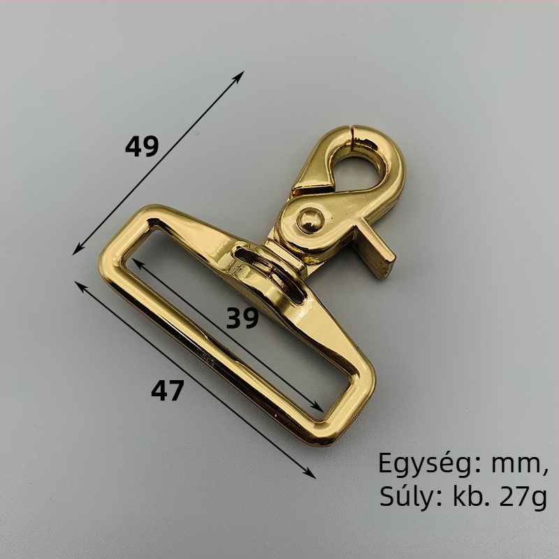 Táska hardver: cink ötvözet lakat és lobster csatt a vállpánhoz; városi minimalist stílus; modell XBB026; kopásálló; márka Broken copper.