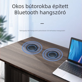 Beépített Bluetooth hangszóró – kettő kompakt hangszóró az intelligens otthonhoz, kínai és angol hangutasításokkal