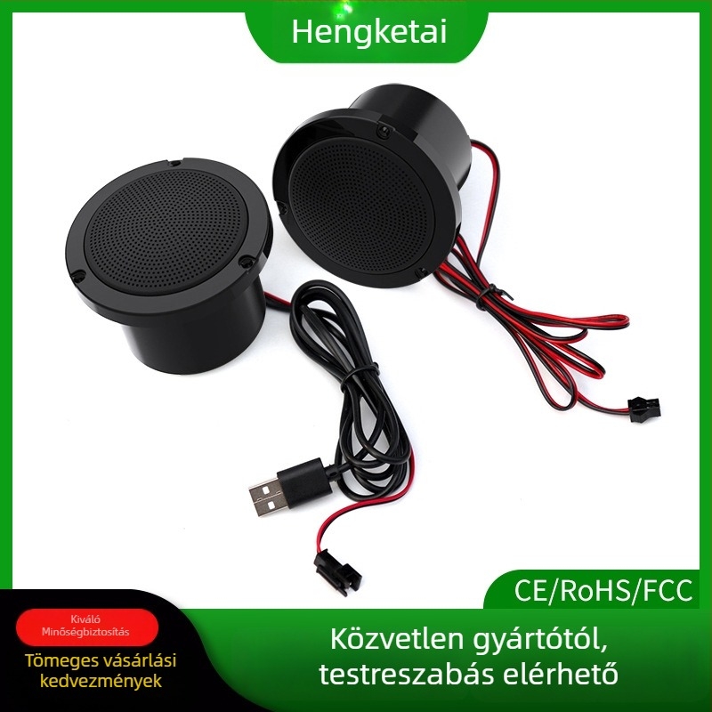 Beépített Bluetooth hangszóró – kettő kompakt hangszóró az intelligens otthonhoz, kínai és angol hangutasításokkal