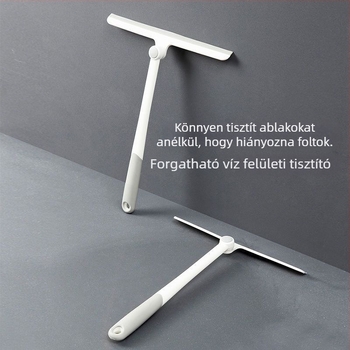 Kettős oldalú műanyag kézi ablaktisztító üveghez