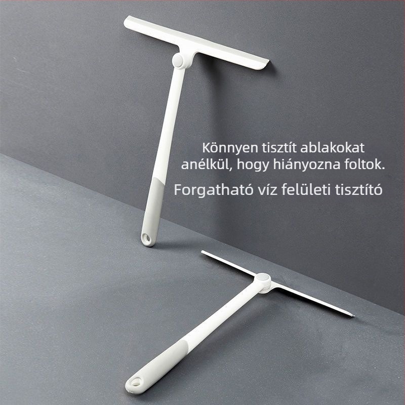 Kettős oldalú műanyag kézi ablaktisztító üveghez