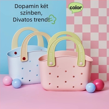 PP anyagú tárolókosár, modern minimalista design, 36 darabos doboz, 2025-ös bevezetés