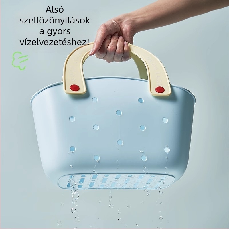 PP anyagú tárolókosár, modern minimalista design, 36 darabos doboz, 2025-ös bevezetés