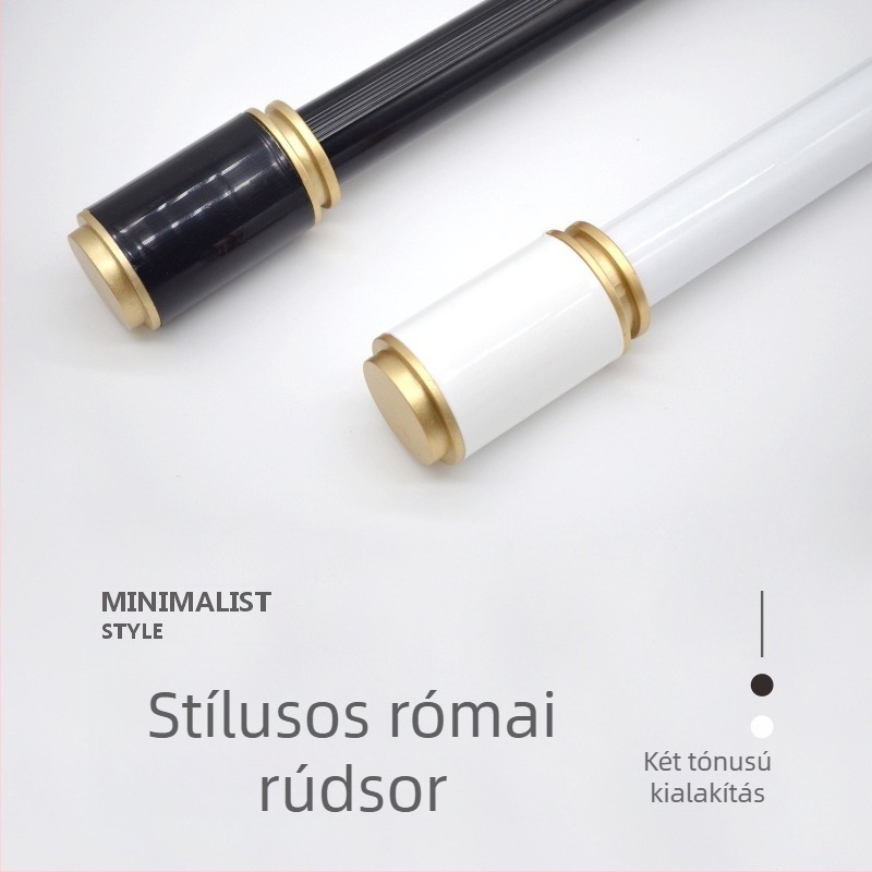 Qingling alumínium ötvözetű függöny sín – teljes készlet, csendes működés, testreszabható, modern minimalist stílus