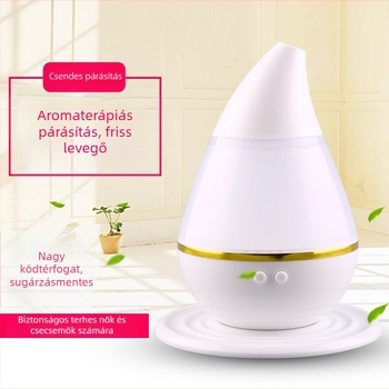 USB mini asztali és autóban használható légtisztító, ultrahangos párásító, aromadiffúzor és nedvesítő
