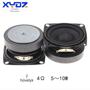 2 hüvelykes négyzet alakú Bluetooth hangszóró külső mágneses teljes tartományú, 16 magos, 4 Ω, 10 W