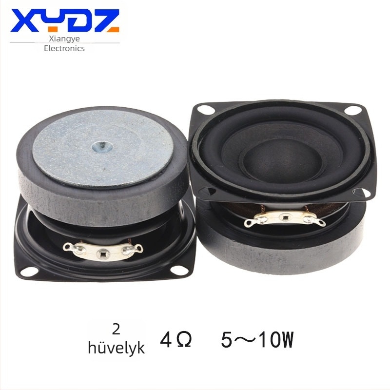 2 hüvelykes négyzet alakú Bluetooth hangszóró külső mágneses teljes tartományú, 16 magos, 4 Ω, 10 W