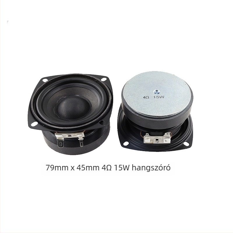 Bluetooth teljes tartományú hangszóró, külső mágnes, papírdiafragma, 15W, 4Ω/8Ω