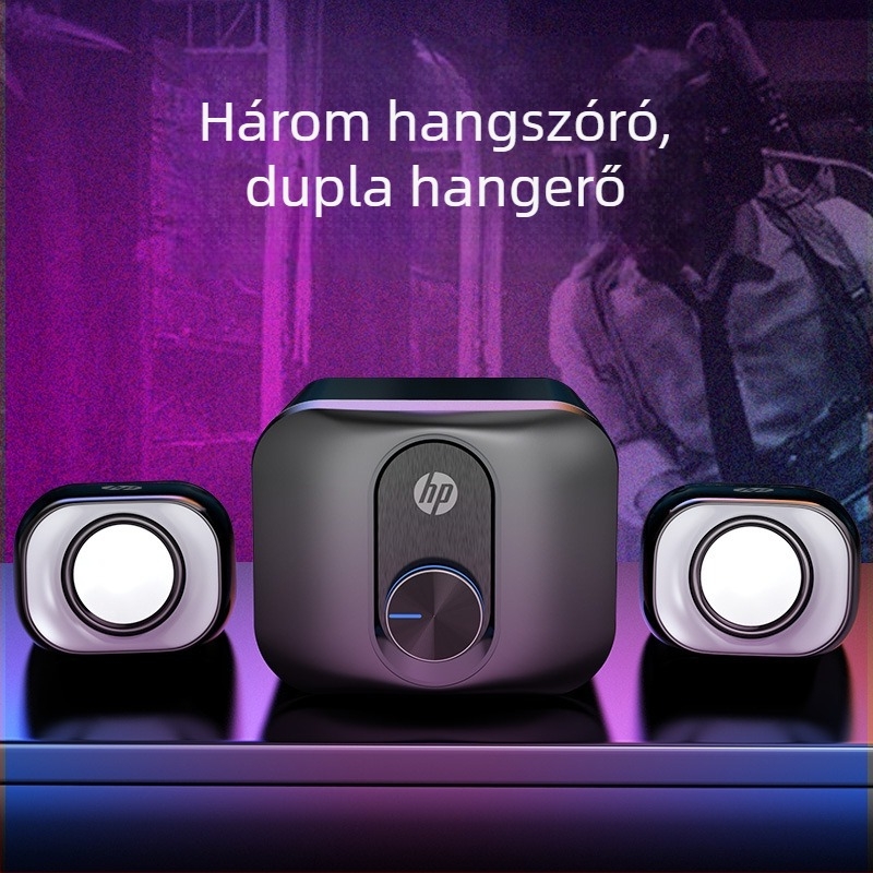 DHS-2111S Asztali 2.1 USB Sztereó PC Hangszórók, 3D Surround