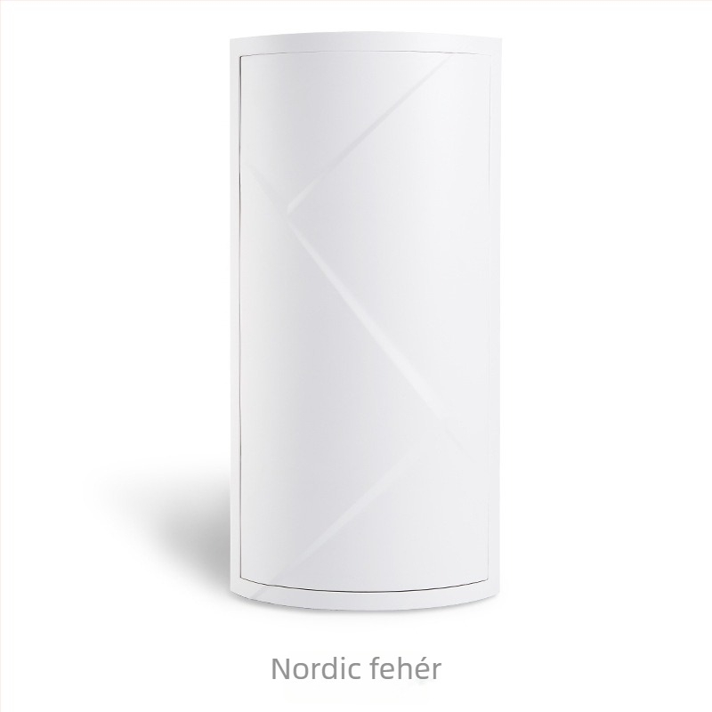 Falra szerelhető forgó tároló, 3 rétegű ABS anyagból, skandináv stílusú, konyha és fürdőszobára