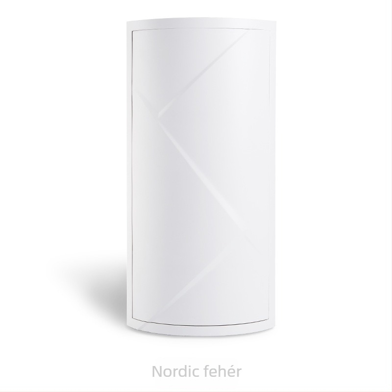 Falra szerelhető forgó tároló, 3 rétegű ABS anyagból, skandináv stílusú, konyha és fürdőszobára