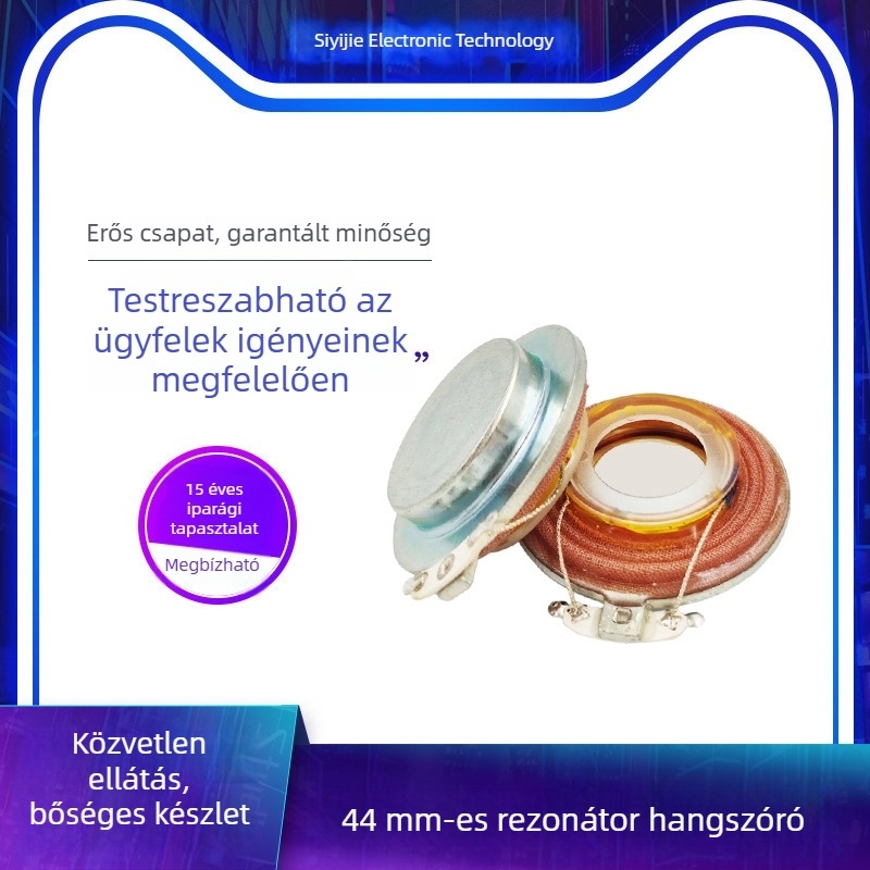 44 mm-es rezonáns kürt vibrációs masszírozó alvópárnához és matracshoz