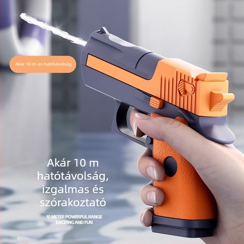 Desert Eagle vízipisztoly (műanyag test, víz spriccelése, játék vízipisztoly, Desert Eagle, 14+ korosztály, 15–35 évesek)