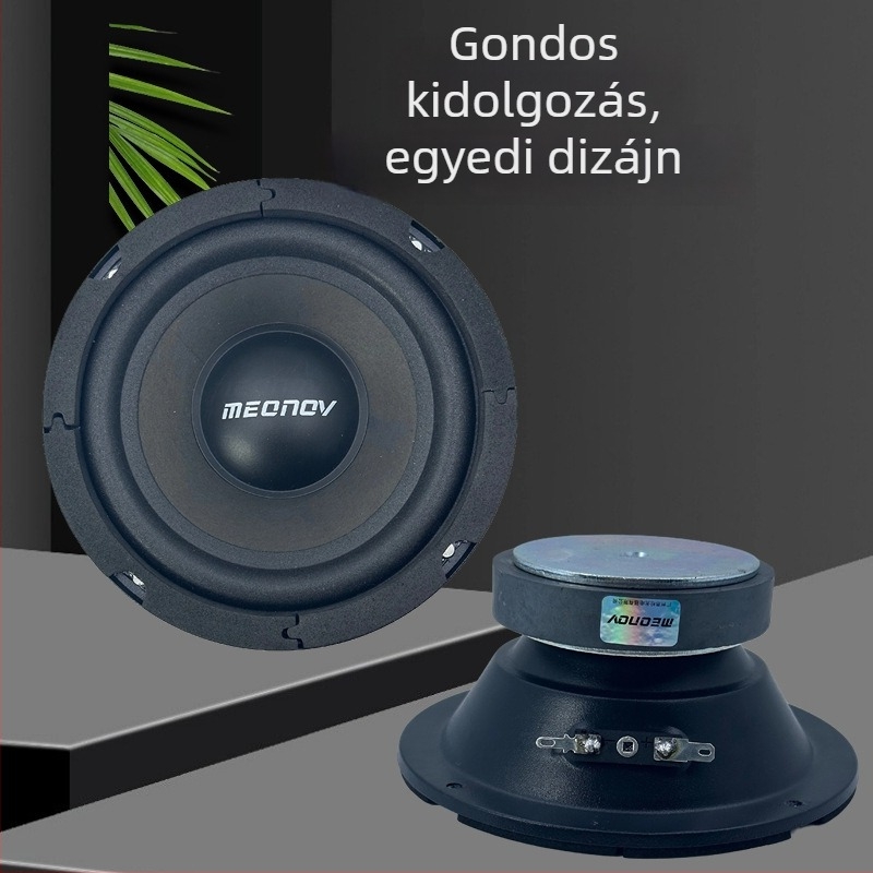 MEONOV 5 hüvelykes zárt keretes középtónusú Hi‑Fi padlón álló hangfal otthoni mozihoz