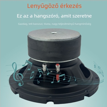 8 hüvelykes autós subwoofer hosszú löketű multimédiás hangrendszerhez