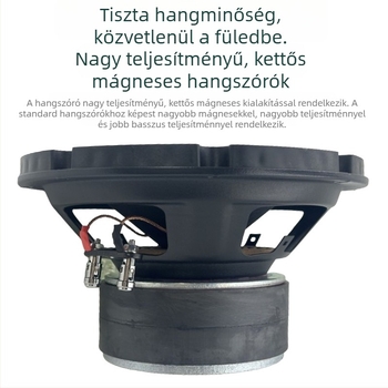 8 hüvelykes autós subwoofer hosszú löketű multimédiás hangrendszerhez