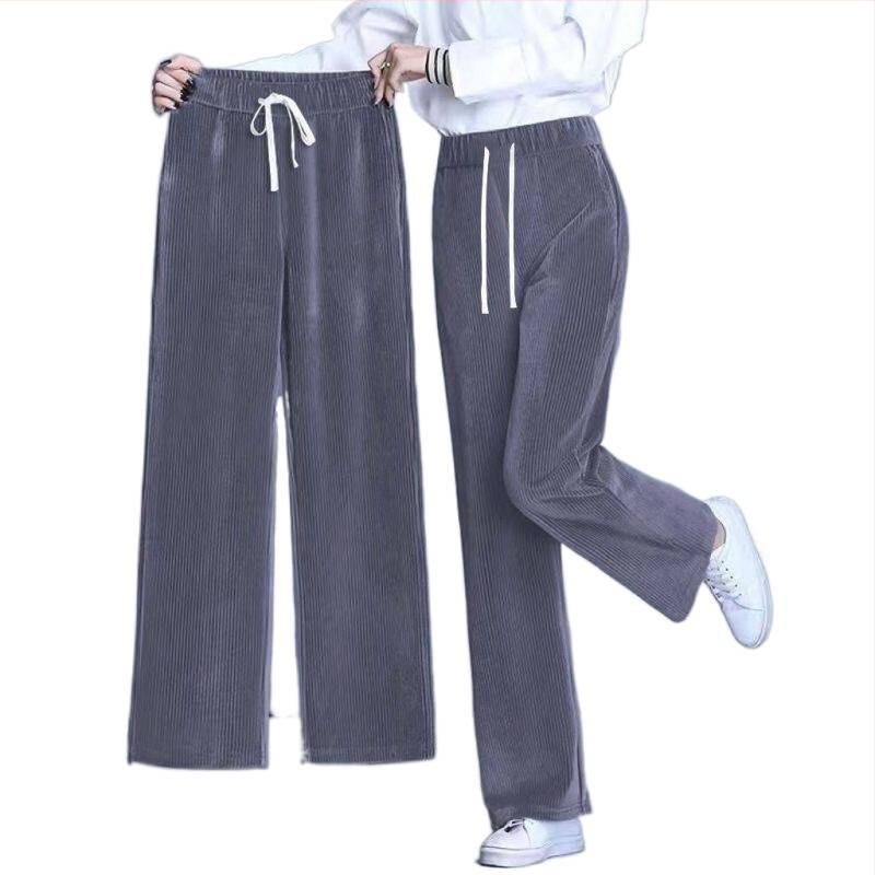 Gyapjú harém nadrág, magas derék, laza szabás, mindennapi nadrág, tavasz 2024