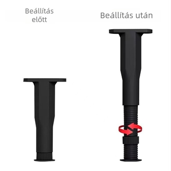 Ágy lábak az ágykerethez, Liduo 088 modell, műanyag, modern minimalista stílus