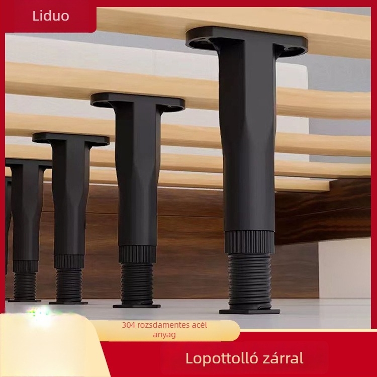 Ágy lábak az ágykerethez, Liduo 088 modell, műanyag, modern minimalista stílus