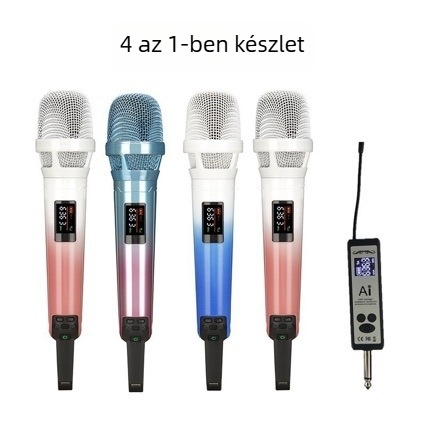 SKM9000 vezeték nélküli mikrofonos rendszer SKM5000 kettős U-band FM KK205 karaoke színpadi hangrendszer