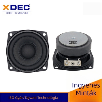 Teljes frekvenciás hangszóró — Xdec/Xuanda Electronics; külső mágneses rendszer; membrán: papírmentes; irányultság: 360°; Alkalmazások: hangszórók, audio, robotok, okos otthon, rádió