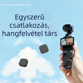 Lavalier mikrofon kinyújtható gimbállal DJI Pocket3-hoz – zajcsökkentés, 20Hz–20kHz tartomány, SNR ≥70dB